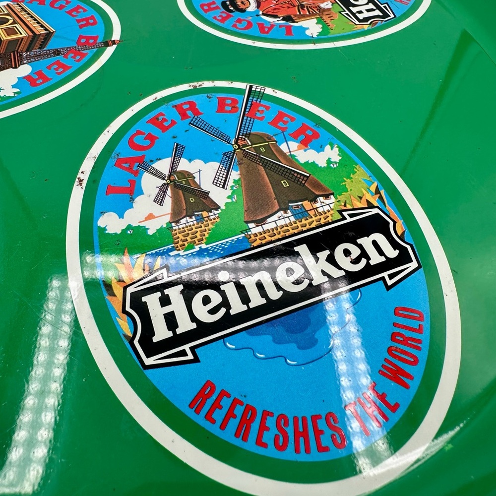 Heineken Metal/Tin Serving Tray Around the World - Picture 8 of 9